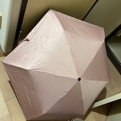 ピンク日傘の画像
