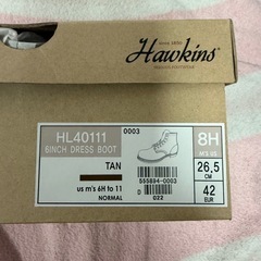 廃盤！Hawkins レースアップブーツ美品の画像