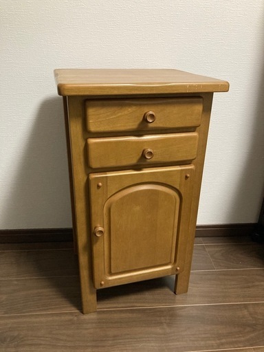 カリモク キャビネット カントリー調 ストア 258】カリモク 電話台