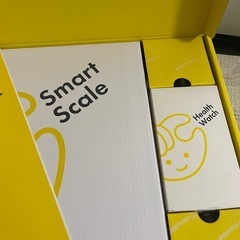 体重計　スマートウォッチの画像