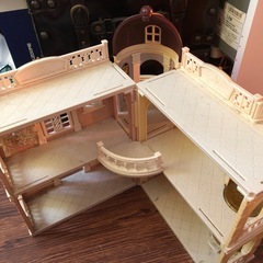 人形遊び用の建物の画像