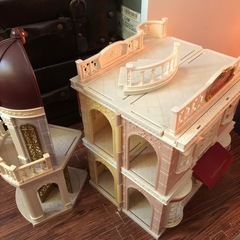 人形遊び用の建物の画像