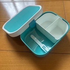 新品未使用、ティファニーブルー色の弁当箱