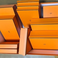 エルメスHERMESの空箱サイズ色々42個セット 正規品の画像