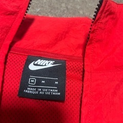 美品Nike ジャージ上下セット M レッド/ブラックの画像
