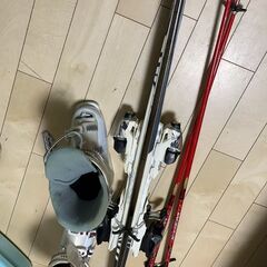レディース　スキーセット スキー、ポール、ブーツ