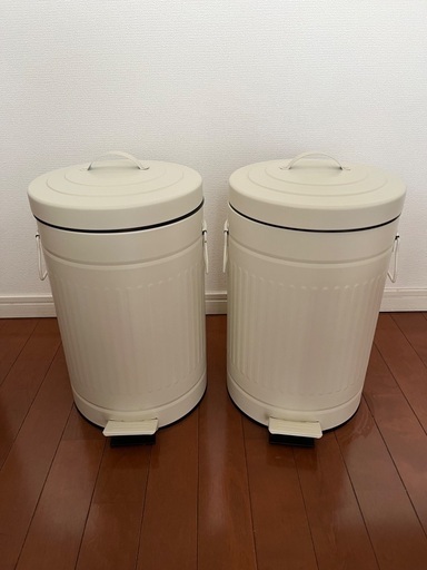 ペダル付ゴミ箱 12L【2個】