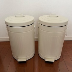 ペダル付ゴミ箱 12L【2個】
