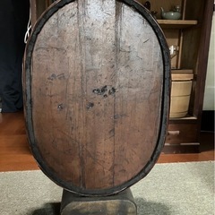 桶細工　飾り棚の画像