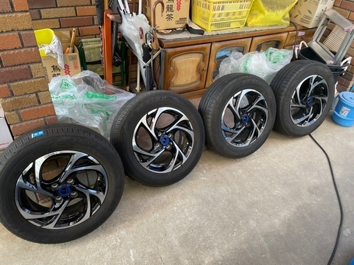 MODELLISTA(モデリスタ) 185/65R15 SPINAIRⅥ〈ブラック×ポリッシュ〉 4本セット