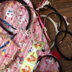 カチューシャ色々10個セットの画像