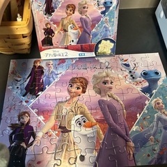 アナと雪の女王2パズル【使用感あり】