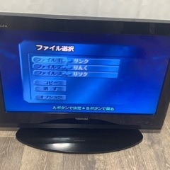 東芝 26型TVの画像
