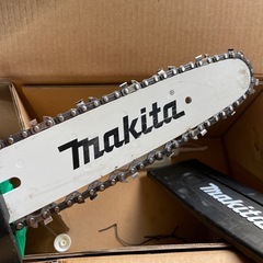 美品　電気式　マキタチェーンソー　diy ガーデニング　の画像