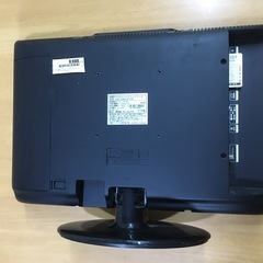 TMY VERINI TLD-19G1210B 19型 テレビ ジャンク品11年の画像