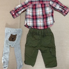 赤ちゃん　GAP 3-6ヶ月　セットアップの画像