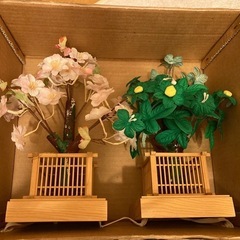 おひなさま、飾り、シルク、桜、セット、お屏風、台座購入のかたには...