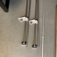 つっぱり物干し竿セットの画像