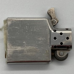 P0123703A ZIPPO ジッポ ライター ロゴ USA コレクション タバコ 中古品の画像
