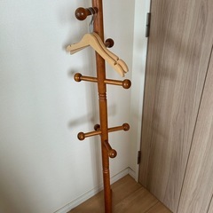 キッズ用ポールハンガー+IKEAハンガー