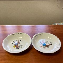 TINTIN タンタン スノーウィ　カレー皿　深皿　ペア　エルジュ