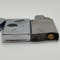 P0123708A ZIPPO ジッポ ライター フィジー FIJI ロゴ USA コレクション タバコ 当時物 レア 葉巻 煙草 アイテム 中古品の画像