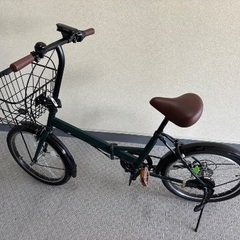 折りたたみ自転車の画像