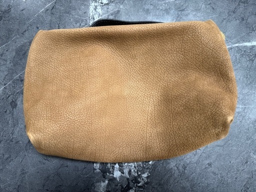 【LONGCHAMP】 ロンシャン ヌバックレザー バニティバッグ ハンドバッグ