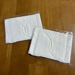 【新品、未使用、未開封】布マスク2枚の画像