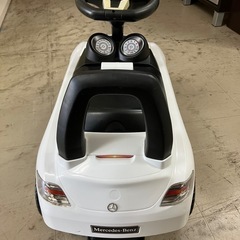 K2501-481 乗用玩具 メルセデスベンツ ホワイト キズ汚れ有りの画像
