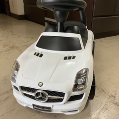 K2501-481 乗用玩具 メルセデスベンツ ホワイト キズ汚れ有り
