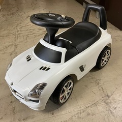 K2501-481 乗用玩具 メルセデスベンツ ホワイト キズ汚れ有りの画像