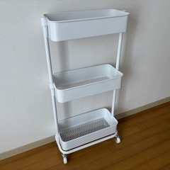 ニトリ スチールワゴン トロリ スリムの画像
