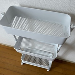 ニトリ スチールワゴン トロリ スリムの画像