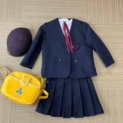 野田中央幼稚園　制服一式　女の子　110cmの画像