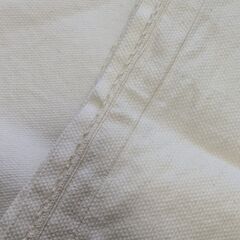 生成りハンドメイドカーテン一間分の画像