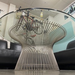 【愛品館 江戸川店 】 プラットナー コーヒーテーブル リプロダクト Warren Platner （ウォーレン・プラットナー）の画像