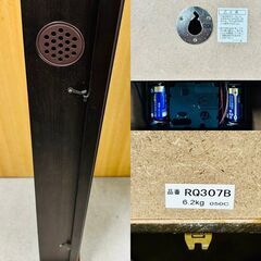 【❗️✨オブジェとして✨❗️】セイコー 柱時計🌟アンティークな雰囲気漂🌟ヴィンテージ時計🌟動作未確認の画像