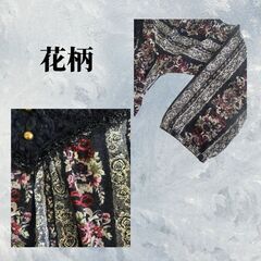 美品 axes femme  花がらレースシャツ サイズM  S_025の画像