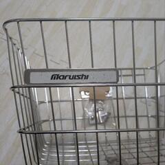 maruishi（丸石）　ステンレスワイヤーバスケット　自転車　カゴ