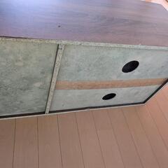 お値下します。テレビ台の画像