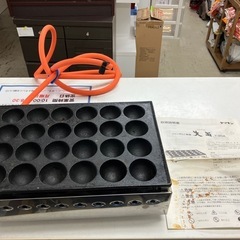 K2501-482 山岡金属工業 ジャンボたこ焼器 ガスグリル ...