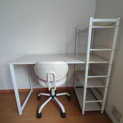 【美品】デスクチェアセットの画像