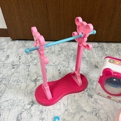 メルちゃん　ドラム洗濯機　物干し竿　トイレ　まとめ売りの画像