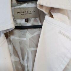 スプリングコート　proportionの画像
