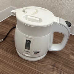 タイガー　電気ケトル　わく子さん　0.6L PCF-G060 ホワイト