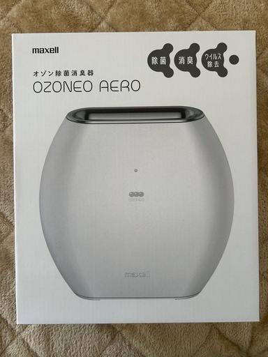 Maxell マクセル　オゾン除菌消臭器 OZONEO AERO オゾネオエアロ　MXAP-AE270WH
