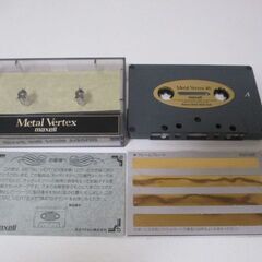 G∝132 カセットテープ マクセル Metal Vertex 46 メタルテープ METAL maxell 検：オーディオ機器 記録媒体の画像
