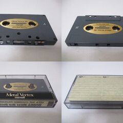 G∝132 カセットテープ マクセル Metal Vertex 46 メタルテープ METAL maxell 検：オーディオ機器 記録媒体の画像