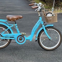 自転車　子供用　16インチ　防犯登録有り　錆多い